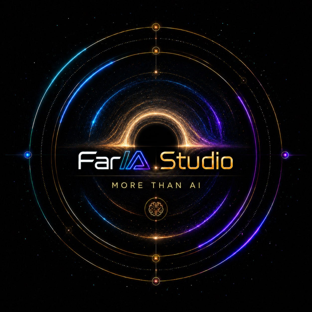 FarIA Studio blackhole logo